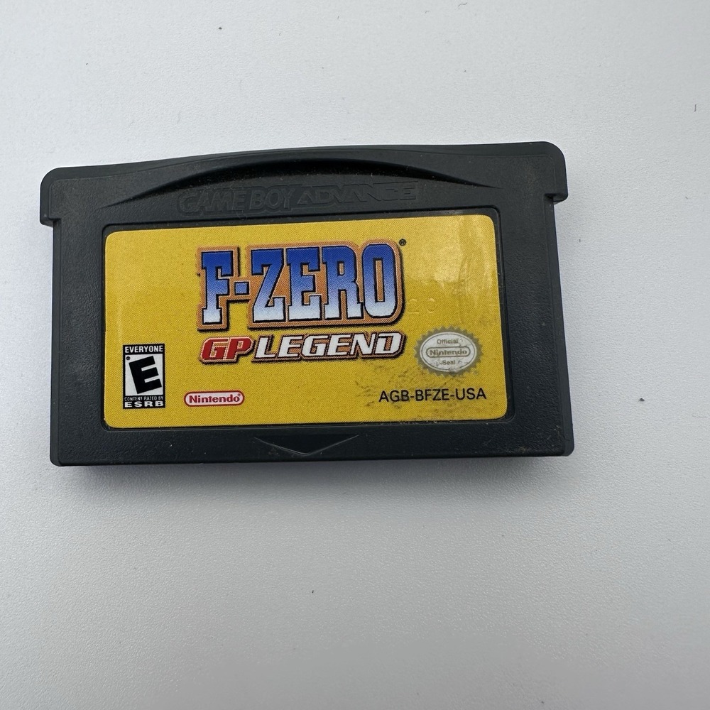 F-Zero GP Legend Nintendo Game Boy Advance GBA 2004 Racing Game AGB-BFZE-USA